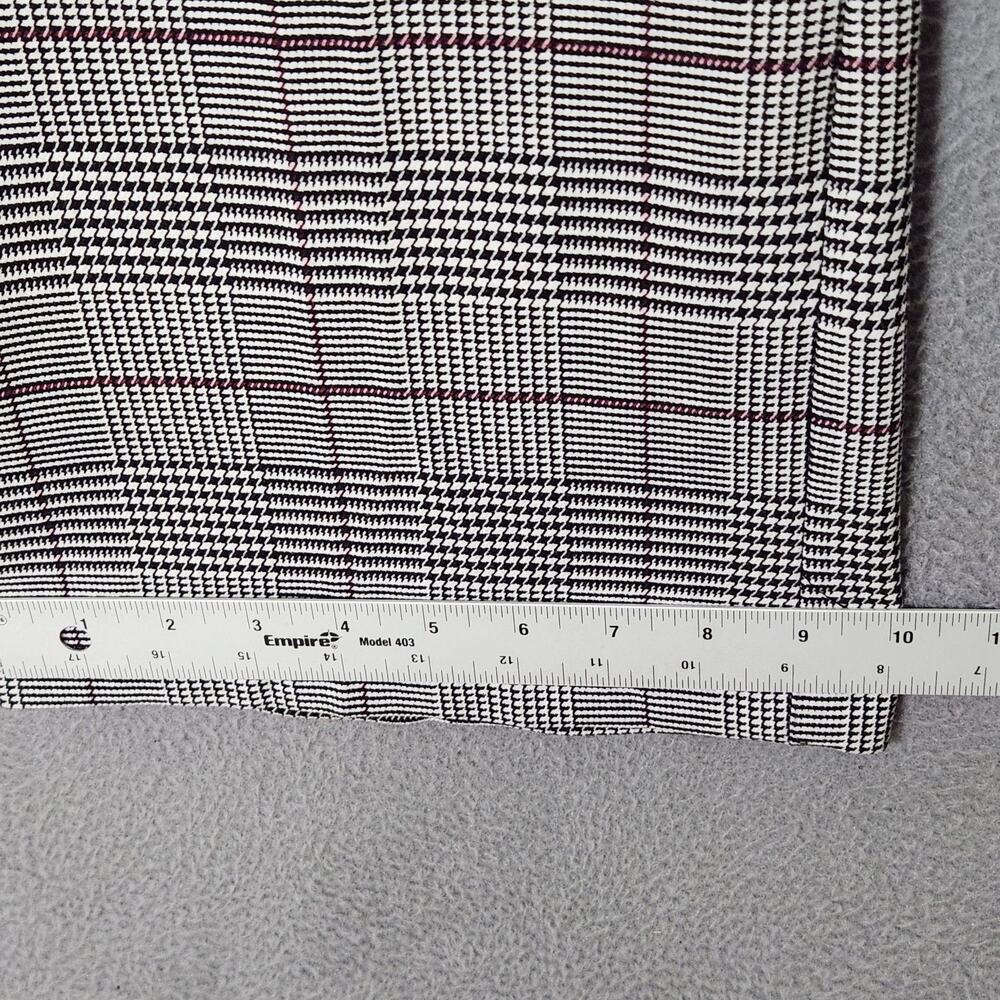 Calvin Klein Dress Pants Womens 12 Gray Plaid Modern Fit Slim Tapered Stretch - Picture 7 of 16